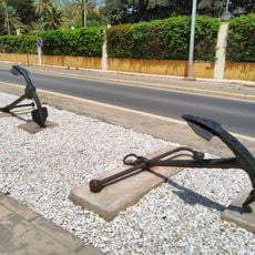 Anclas de la estación marítima