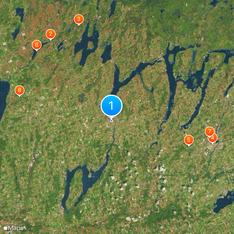 Lindsay Map