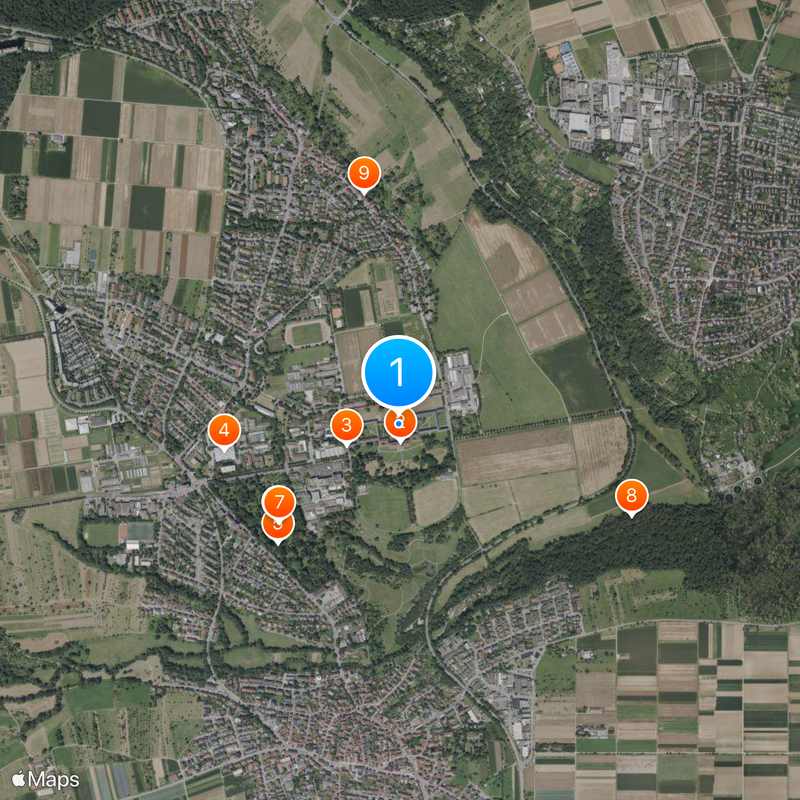 University of Hohenheim Map