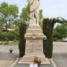 War memorial of Polliat Cemetery