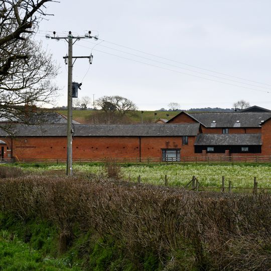 Range Of Farmbuildings Running 20 Metres Along Roadside 40 Metres North-West Of Venmoor Farmhouse