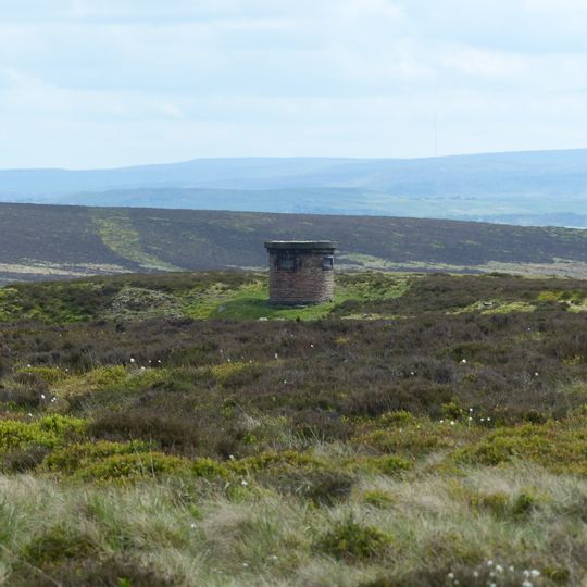 Ventilation shaft for Castle Carr Tunnel 200 metres west of Weavers Gate footpath