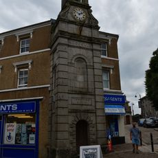 Clock Tower And Turret House