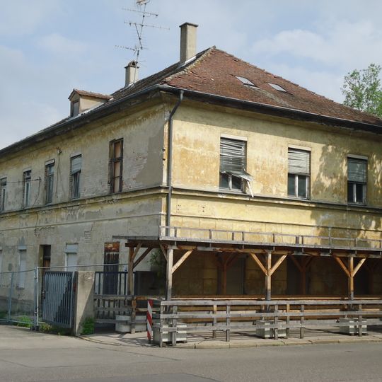 Zwei Stadel, sogenannte Lechhütten