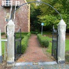 Voorm. hervormde pastorie, toegangshek