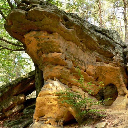 Rezerwat przyrody Skałki Piekło pod Niekłaniem