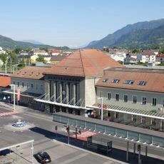 Station building of Villach Hauptbahnhof