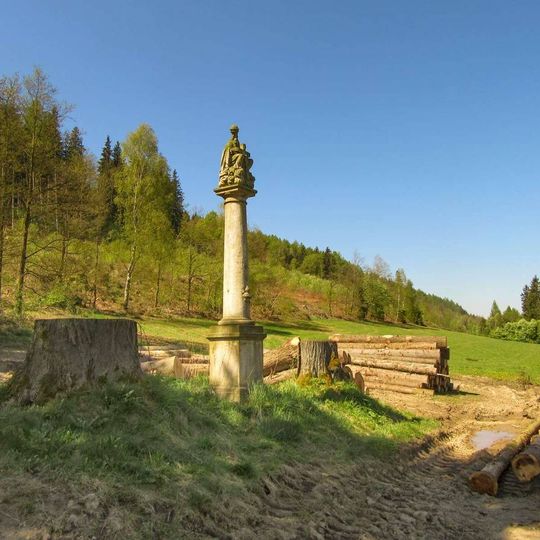 Holy Trinity column in Horní Studénky