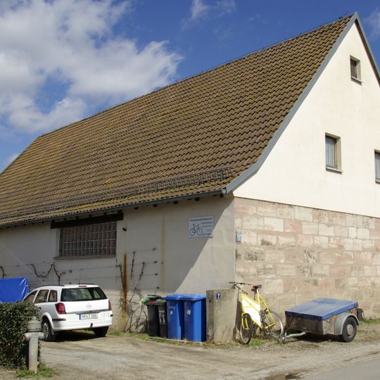 Scheune, ehemals Teil des Anwesens Alte Parlerstraße 7