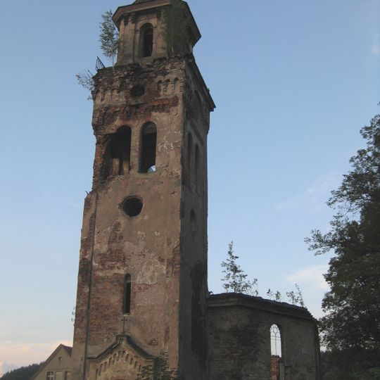 Lutheran church in Unisław Śląski