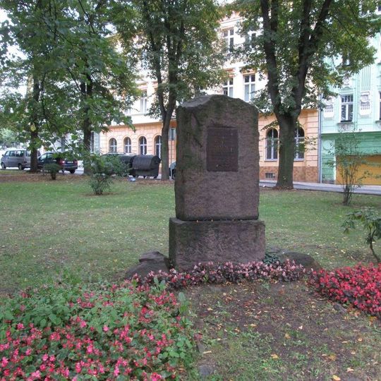 Památník oběti nacistů v Teplicích u ulice U Nových lázní
