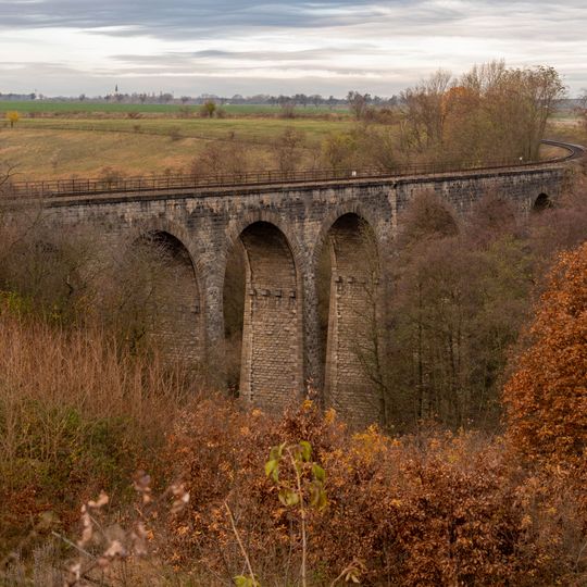 Railway viaduct between Červené Pečky and Ratboř