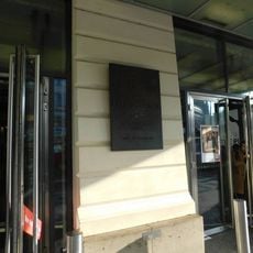 Pamětní deska Josefa Kajetána Tyla na Palladiu v Praze