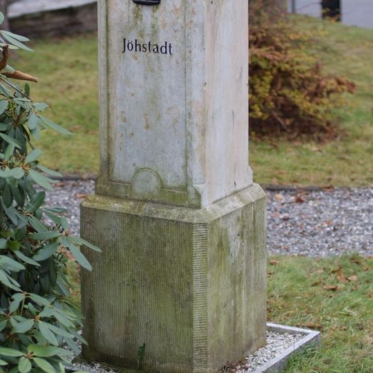 Kgl.-sächs. Postmeilenstein Markt