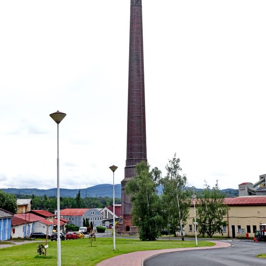 Factory chimney in Nové Sedlo