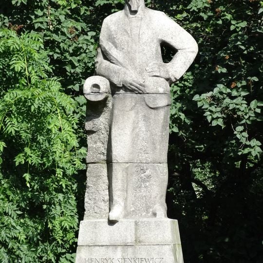 Henryk Sienkiewicz monument in Bydgoszcz