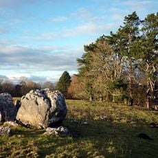 Stone circle on Summerhouse Hill