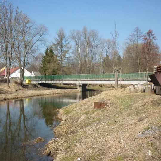 Bridge of the municipal road over the Kamenice in Jarošov nad Nežárkou