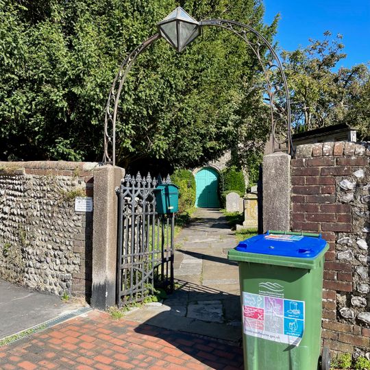 Gates To West Of The Church Of All Saints'
