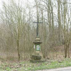Cross by the road from Horní Libchava to Česká Lípa