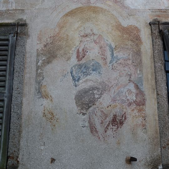 Murale, opera d'arte, chiesa cattolica