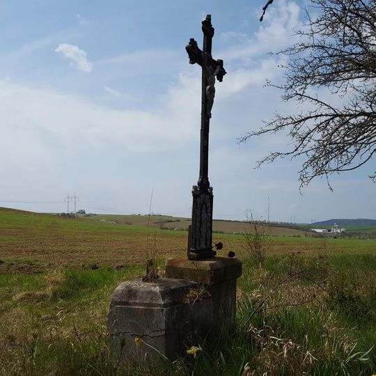 Kříž u silnice západně od Libomyšle I