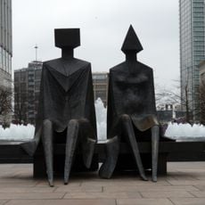 Two Men on a Bench