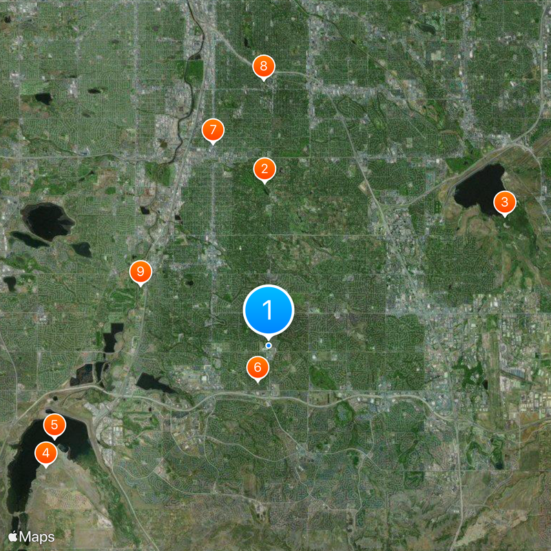 Arapahoe High School Map