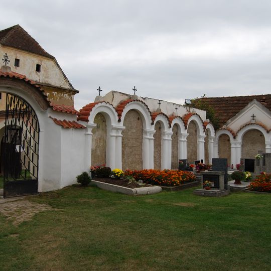 Kapličkový hřbitov v Albrechticích nad Vltavou