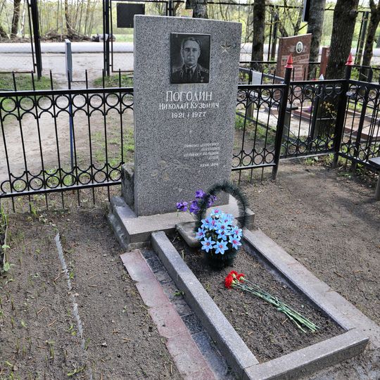 Могила Н.К. Погодина , Героя Советского Союза