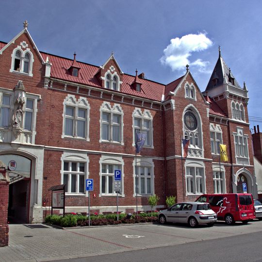 Town hall in Kravaře