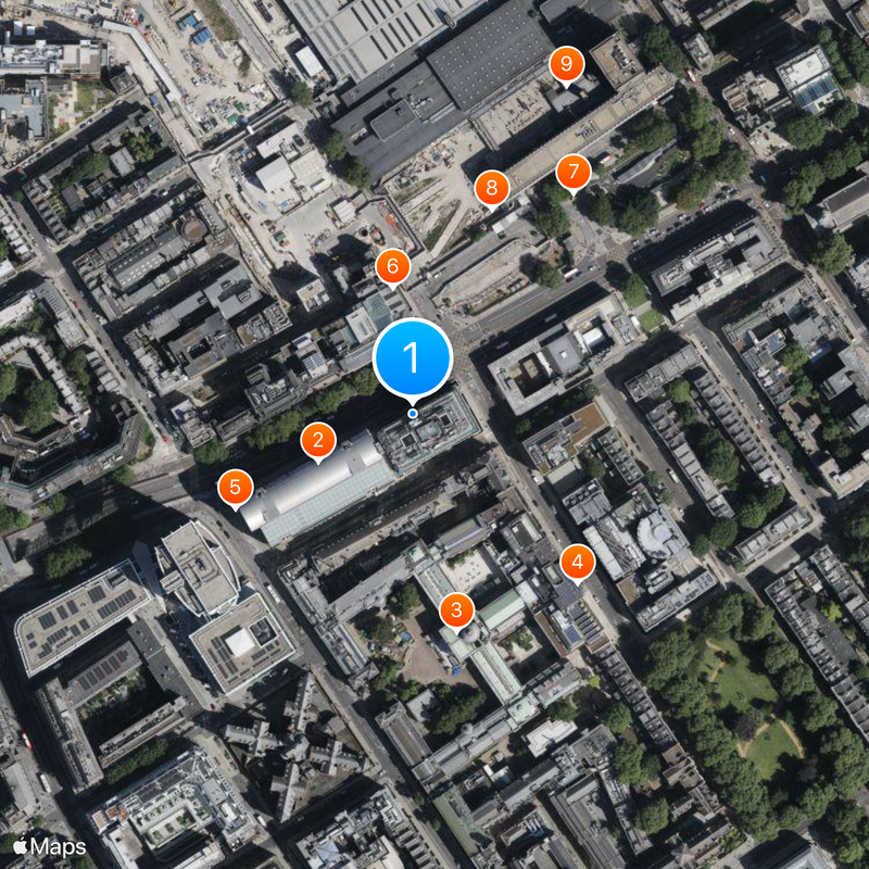 Wellcome Collection Karte